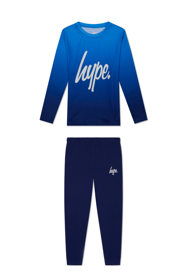 Hype Boys Blue Fade Pyjama Set