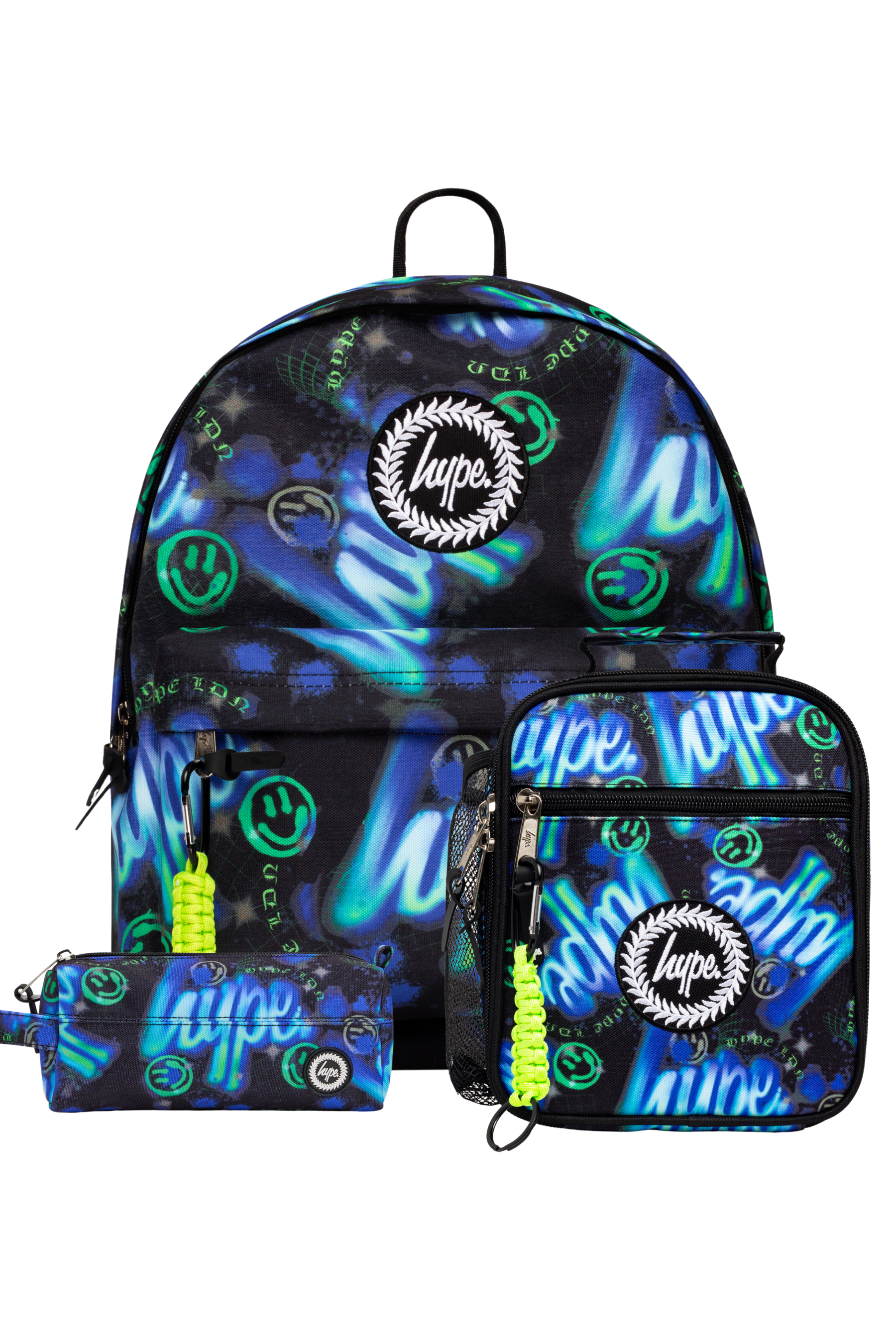 Backpack Iconic Set of 3 Electric Smile