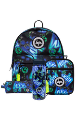 Hype Electric Smile school bag set — bold design for school in UAE