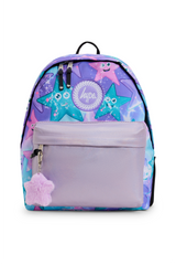 Hype Purple/Green Starfish school bag set front view — vibrant print and durable build