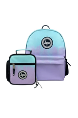Hype Lilac & Teal Drips school bag set — bold design for school in UAE