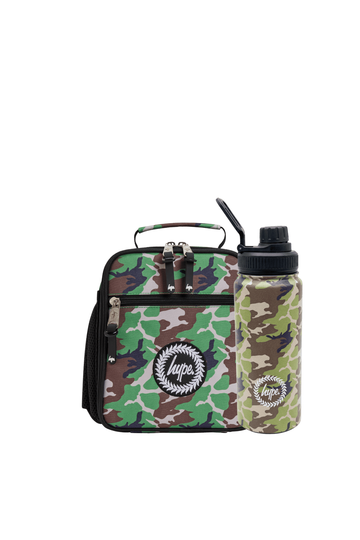 Hype Camo Crest boys' school bag set — bold design for school in UAE