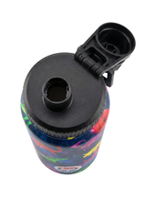 Hype Space Dinosaurs 600ml insulated bottle — stainless steel cap detail