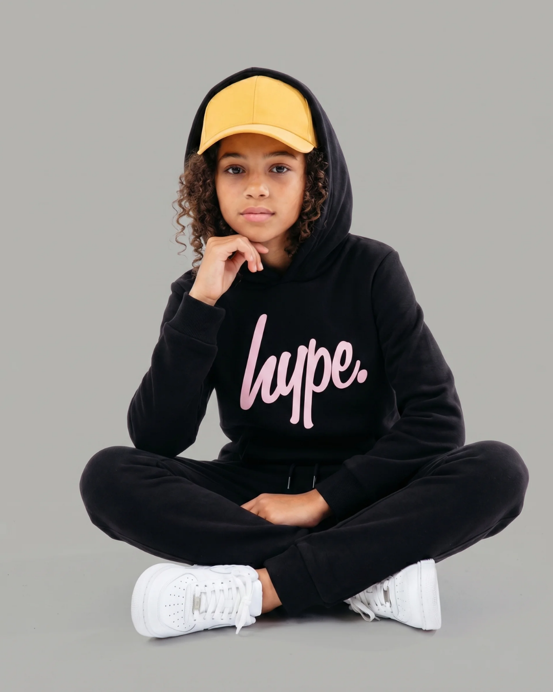Hype Girls Black Incept Tracksuit