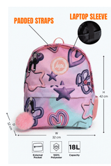 Hype Pastel Toy Chest backpack — durable materials built for daily school life