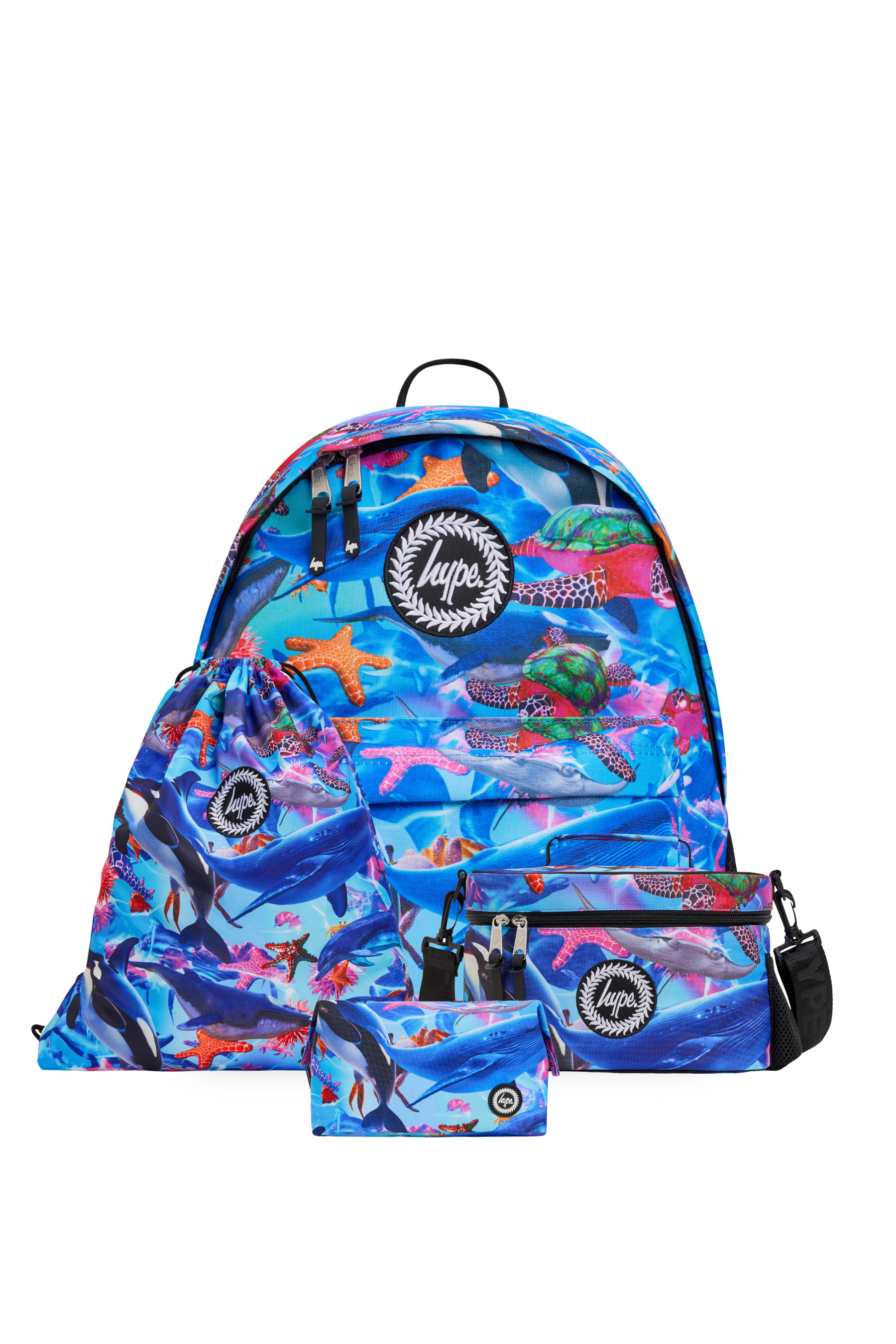 Backpack Iconic Set of 4 Sea Life