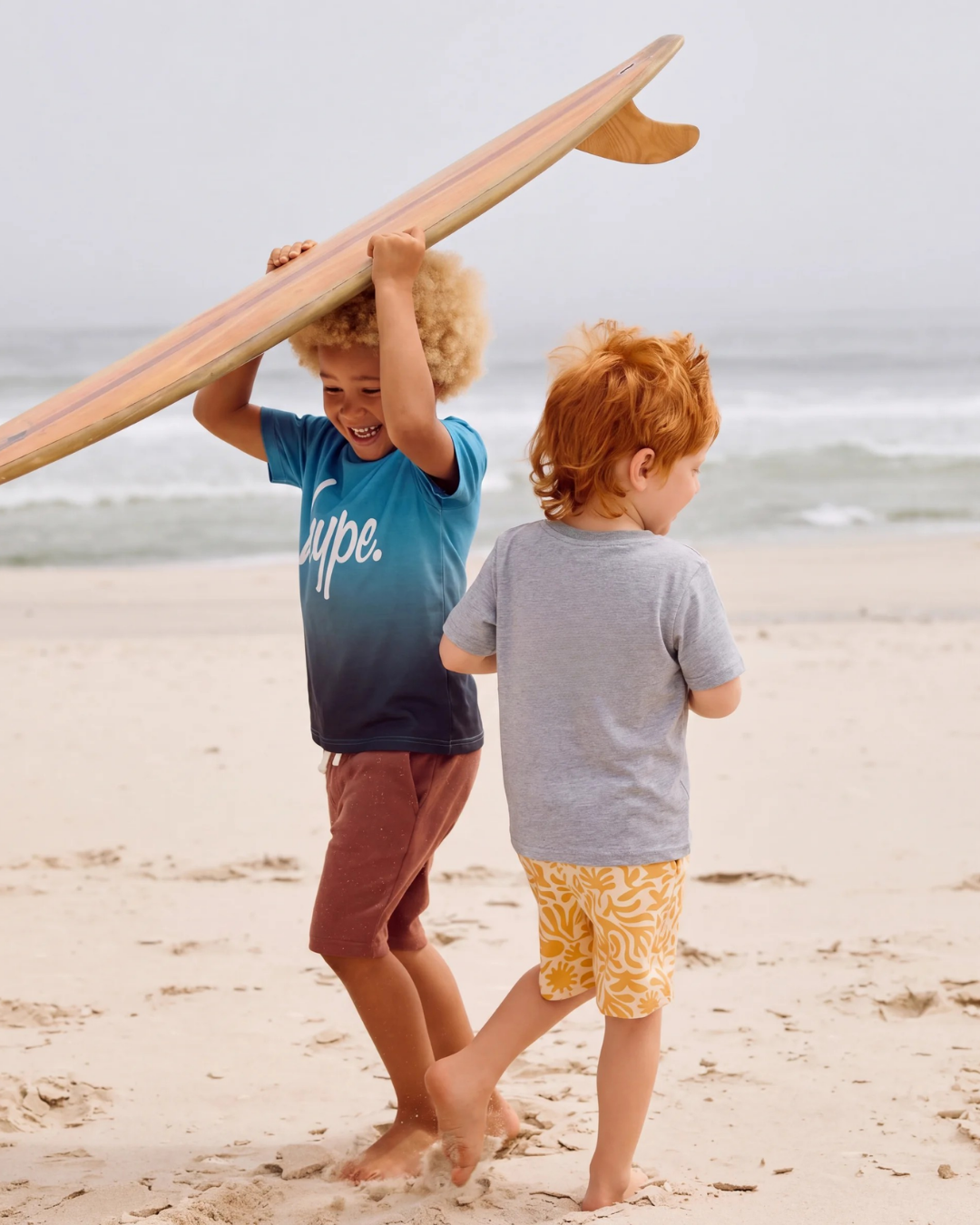 Hype Boys Blue Ombre T-Shirt