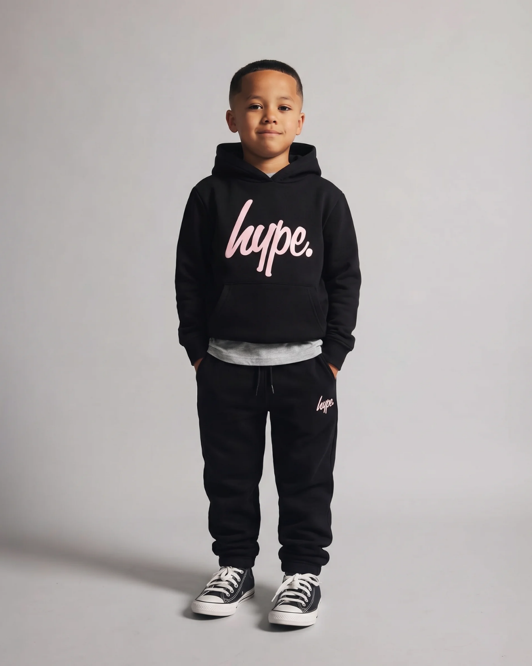 Hype Girls Black Incept Tracksuit