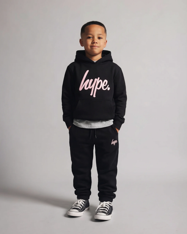 Hype Girls Black Incept Tracksuit