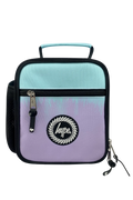 Lunch Bag Insulated Lilac & Teal Drips