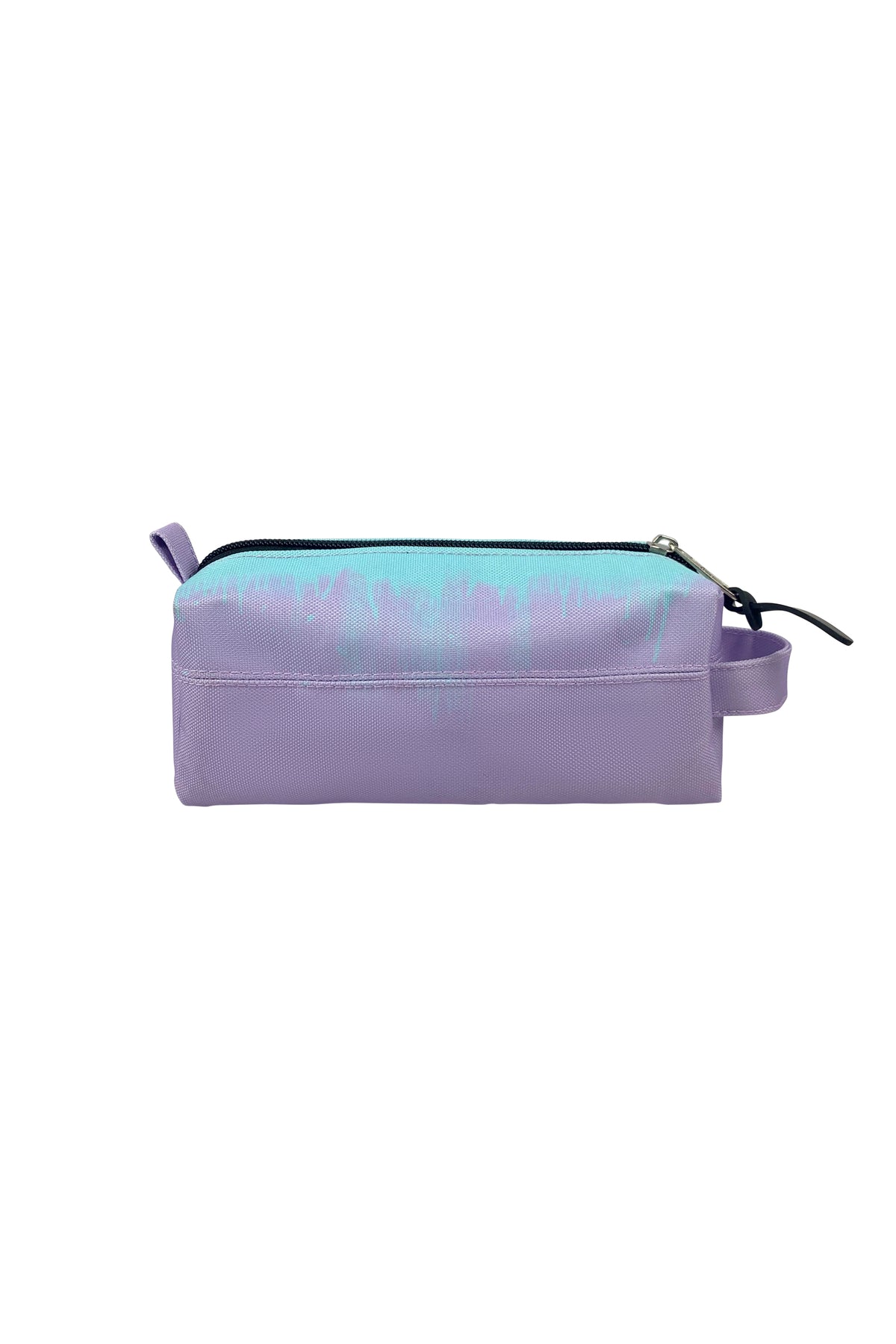 Pencil Case Classic Lilac & Teal Drips