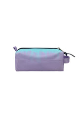 Pencil Case Classic Lilac & Teal Drips