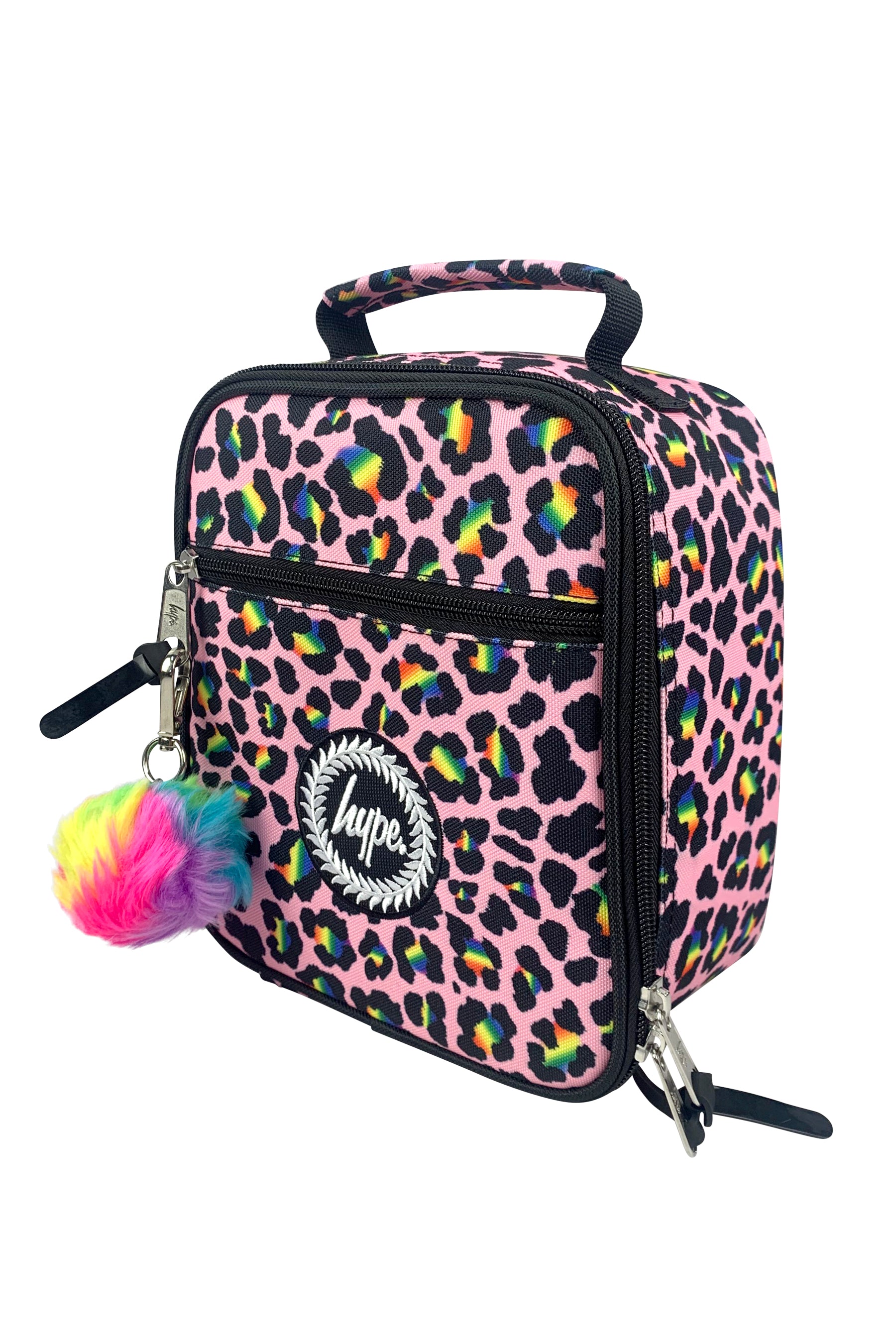 Insulated Lunch Bag - Pink Disco Leopard