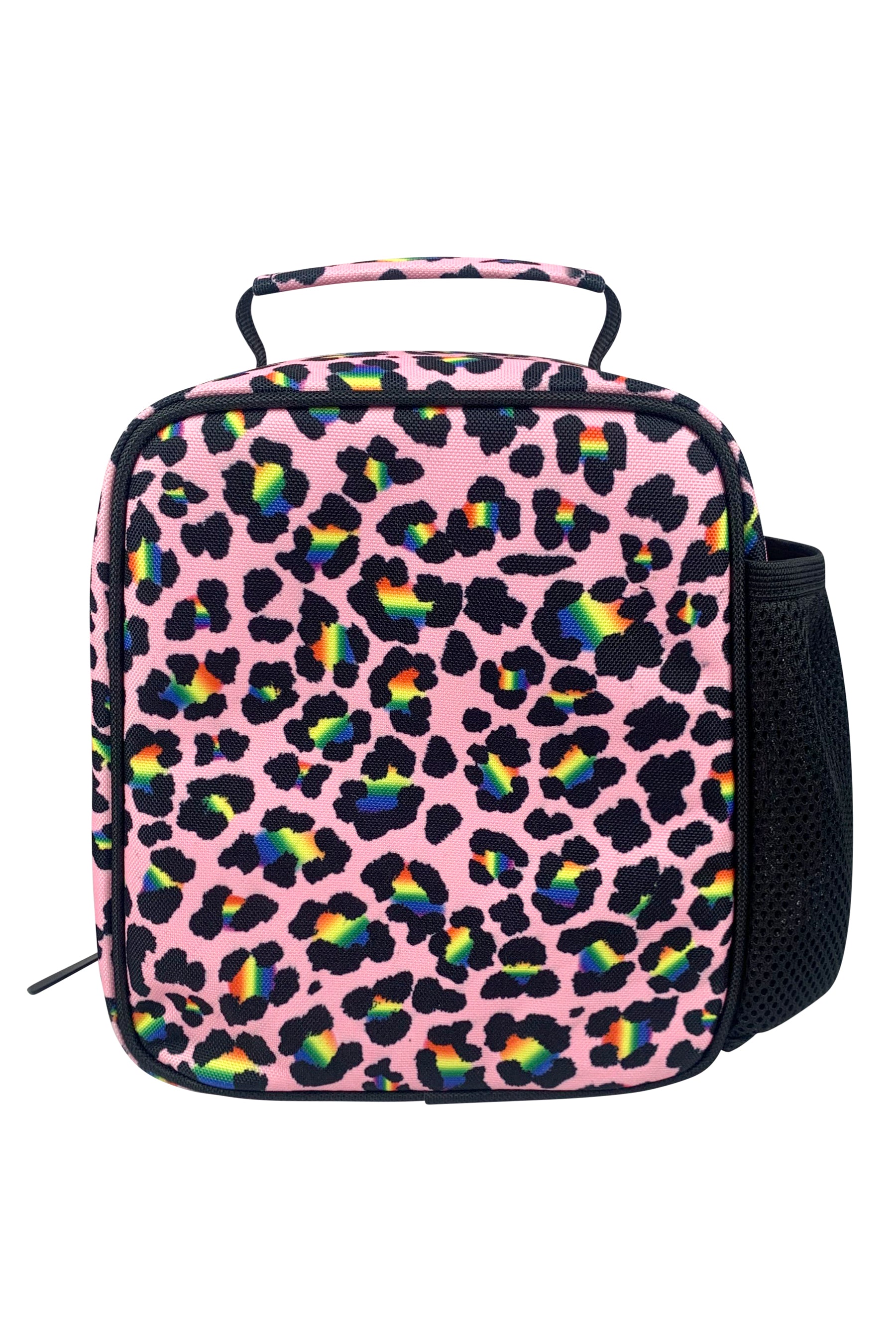 Insulated Lunch Bag - Pink Disco Leopard