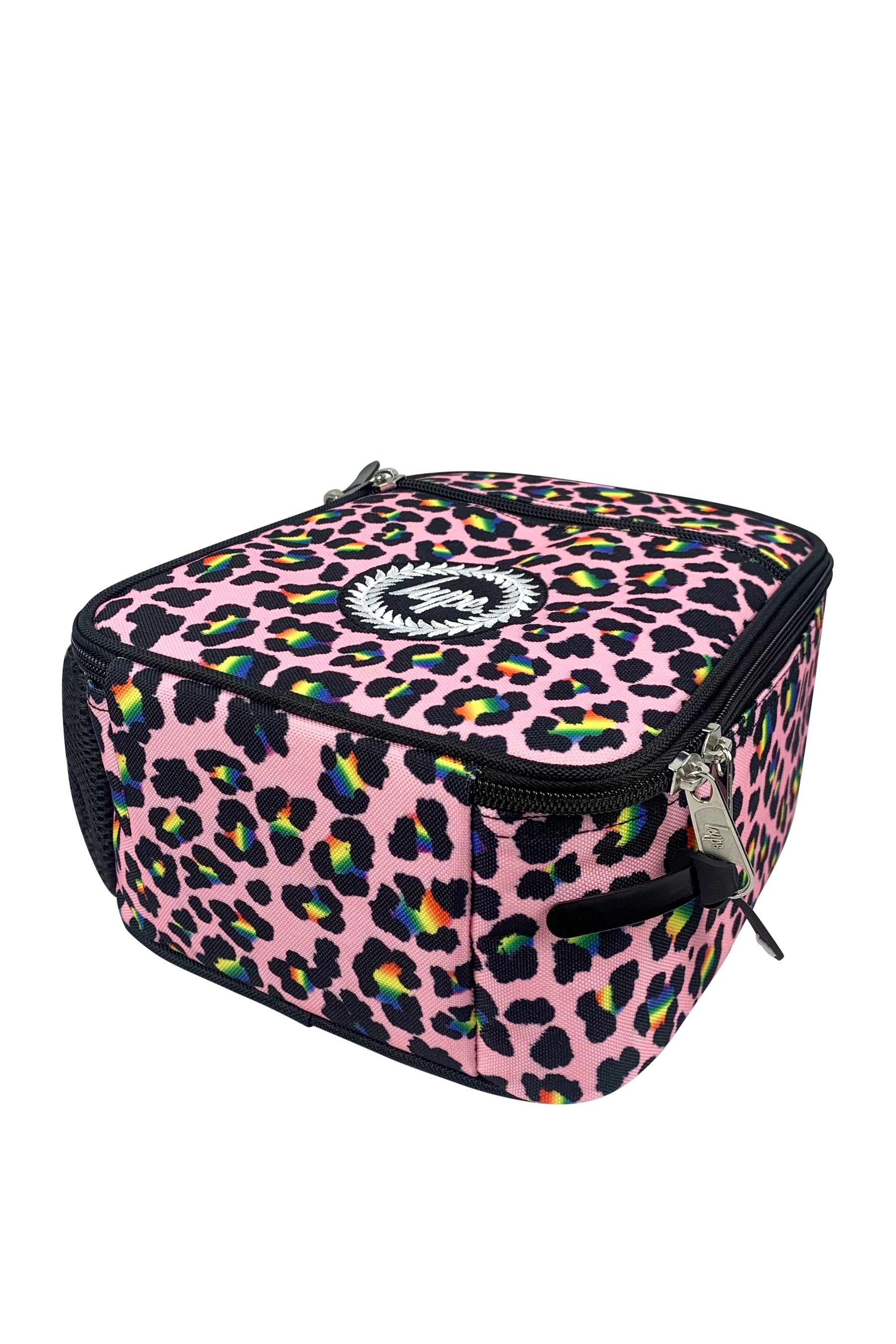 Insulated Lunch Bag - Pink Disco Leopard