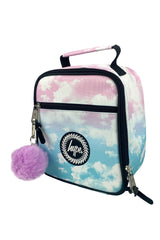 Hype Cloud Fade insulated lunch bag front view — vibrant print and durable build