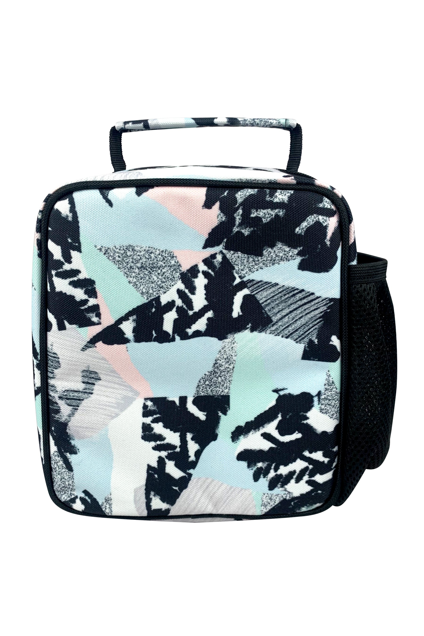Insulated Lunch Bag - Pastel Abstract