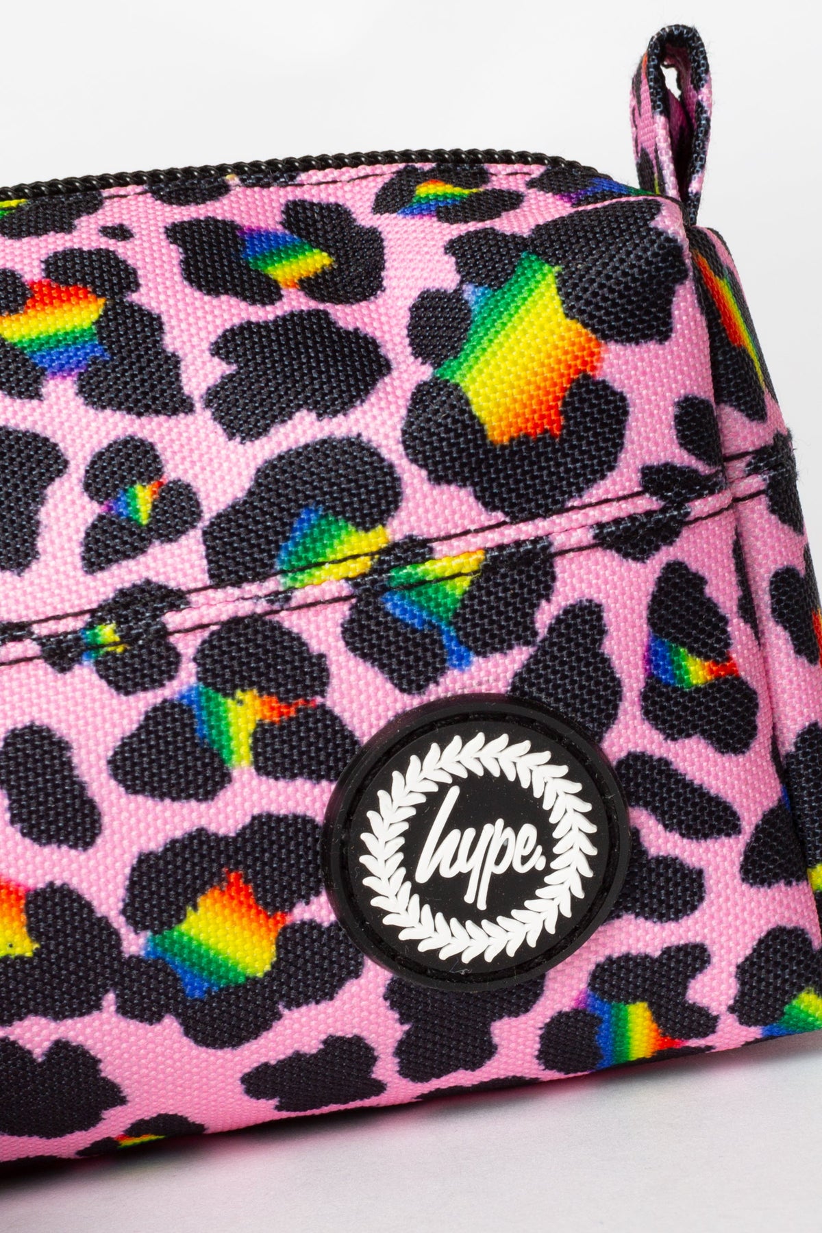 Pencil Case Classic Rainbow Leopard