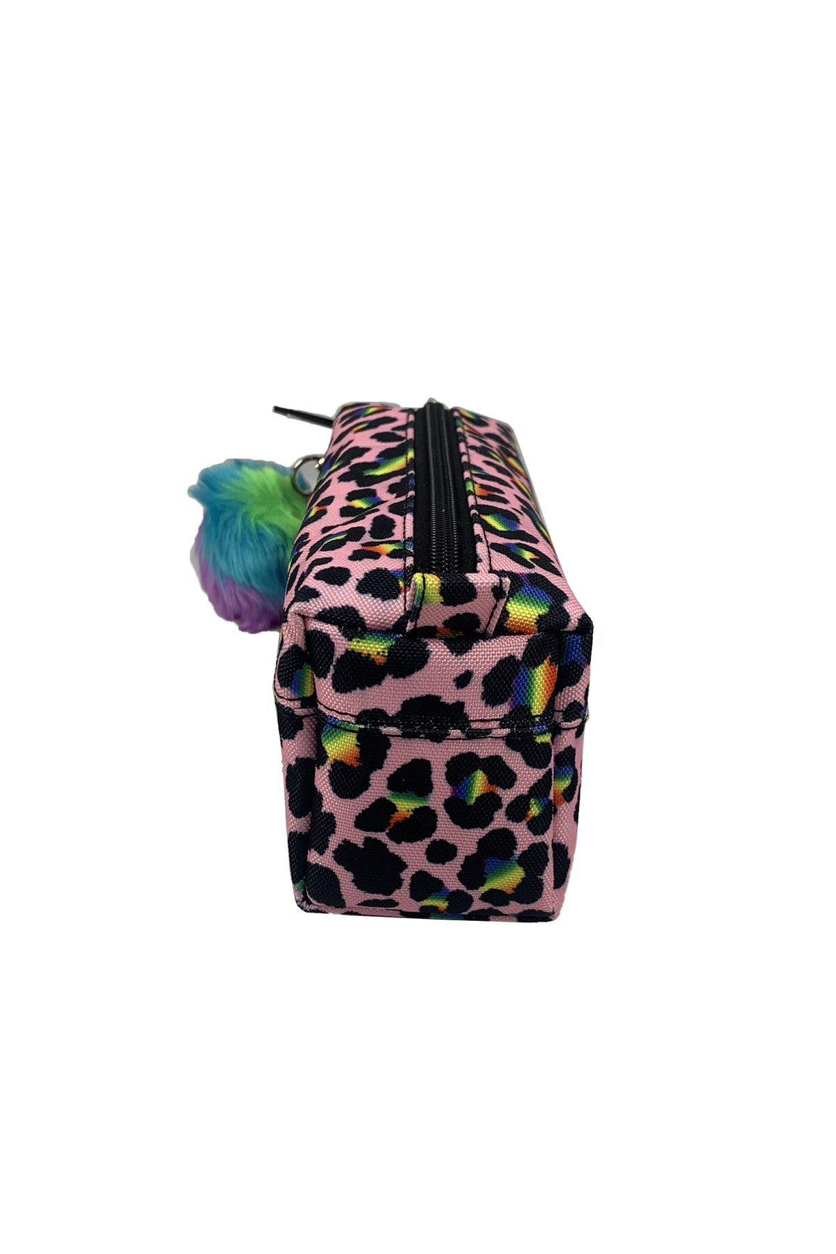 Pencil Case Classic Rainbow Leopard