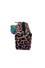 Pencil Case Classic Rainbow Leopard