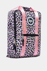 Backpack Boxy Disco Leopard