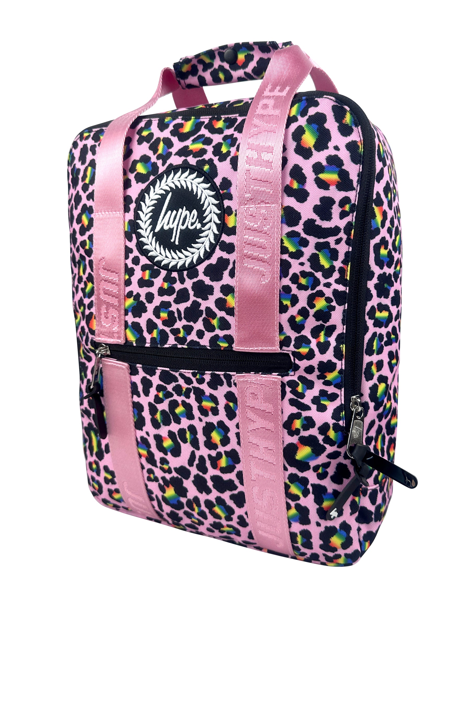 Boxy Backpack - Pink Disco Leopard