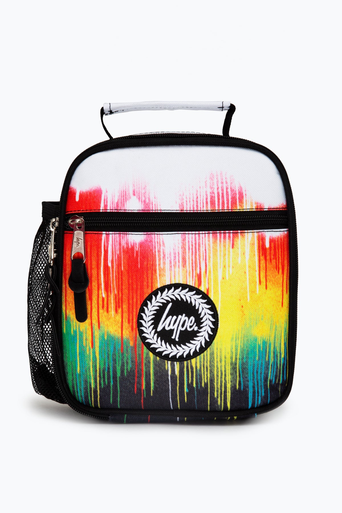 Hype Drips Multicolor insulated lunch bag — bold design for school in UAE