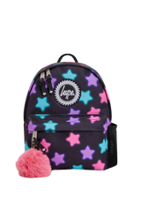 Mini Backpack Black Star Glow