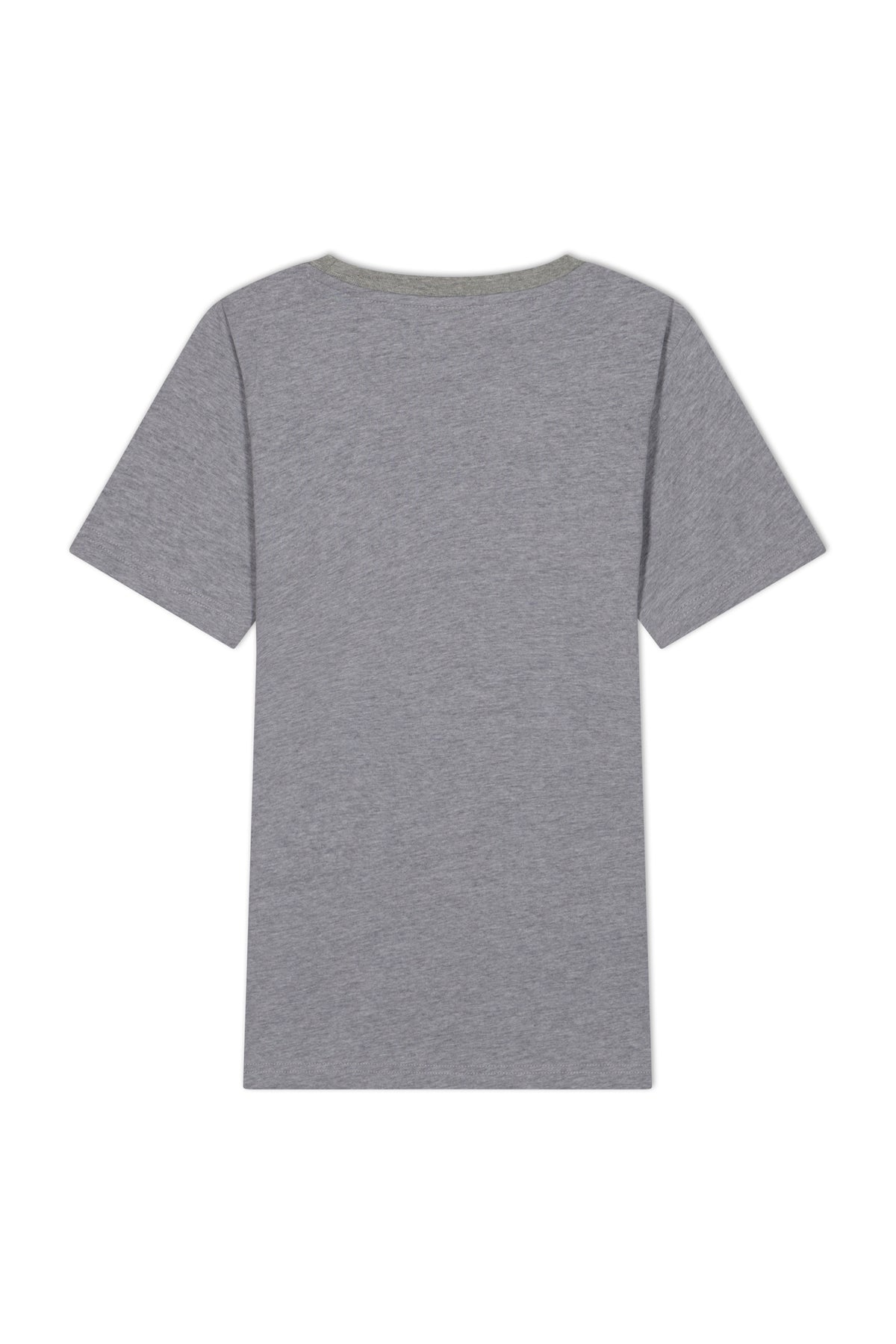 Hype Unisex Essence Grey T-Shirt — fabric quality and print detail close-up