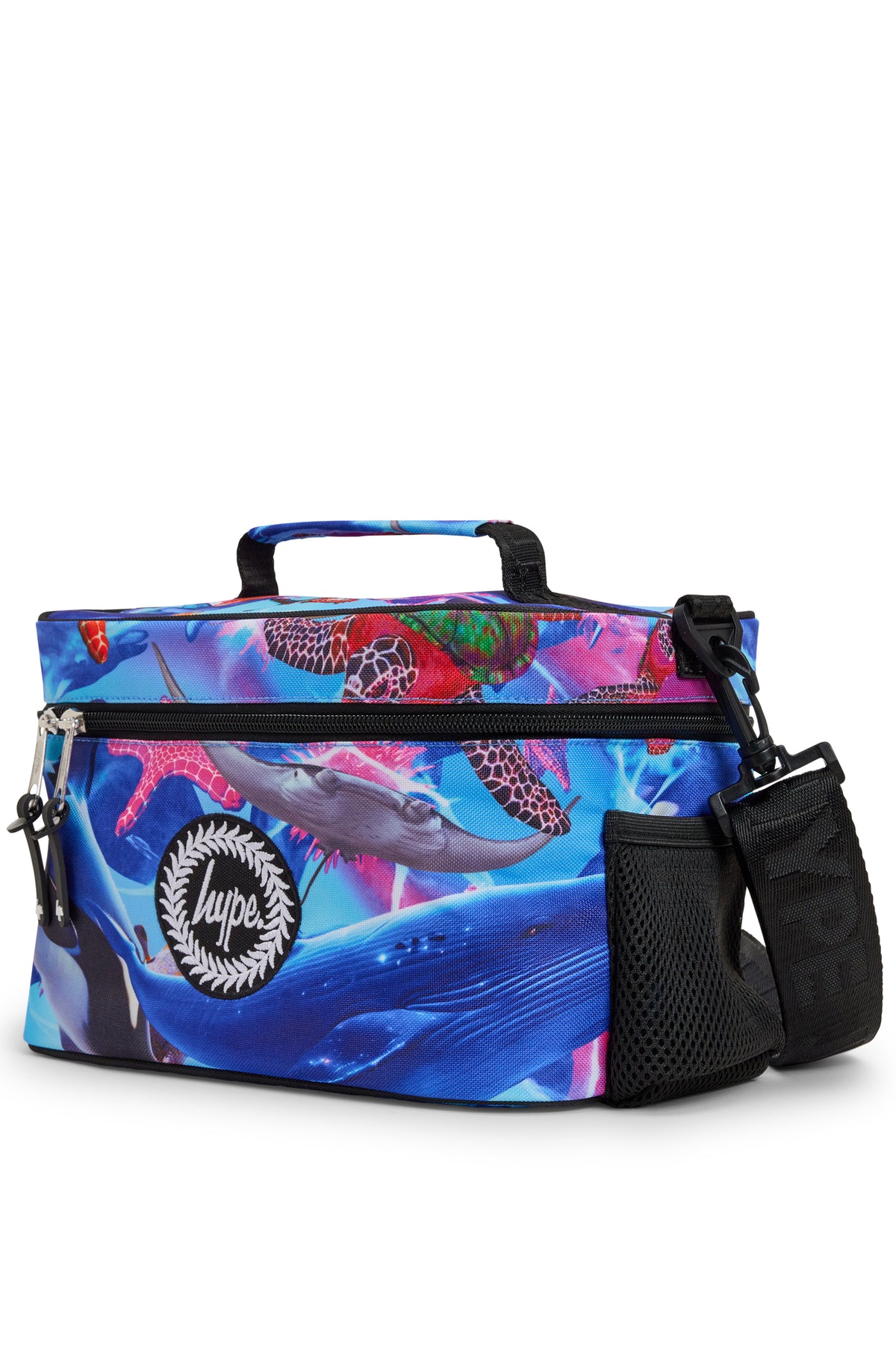 Hype Sea Life insulated lunch bag front view — vibrant print and durable build