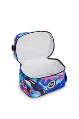 Hype Sea Life insulated lunch bag — colour and design detail from above