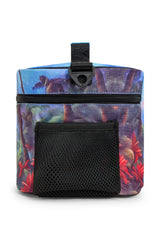 Hype Tropic Space insulated lunch bag — open showing insulated interior and compartments