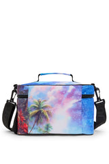 Hype Tropic Space insulated lunch bag — close-up of logo and design details