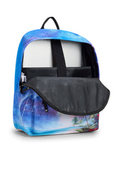Hype Tropic Space backpack — colour and design detail from above