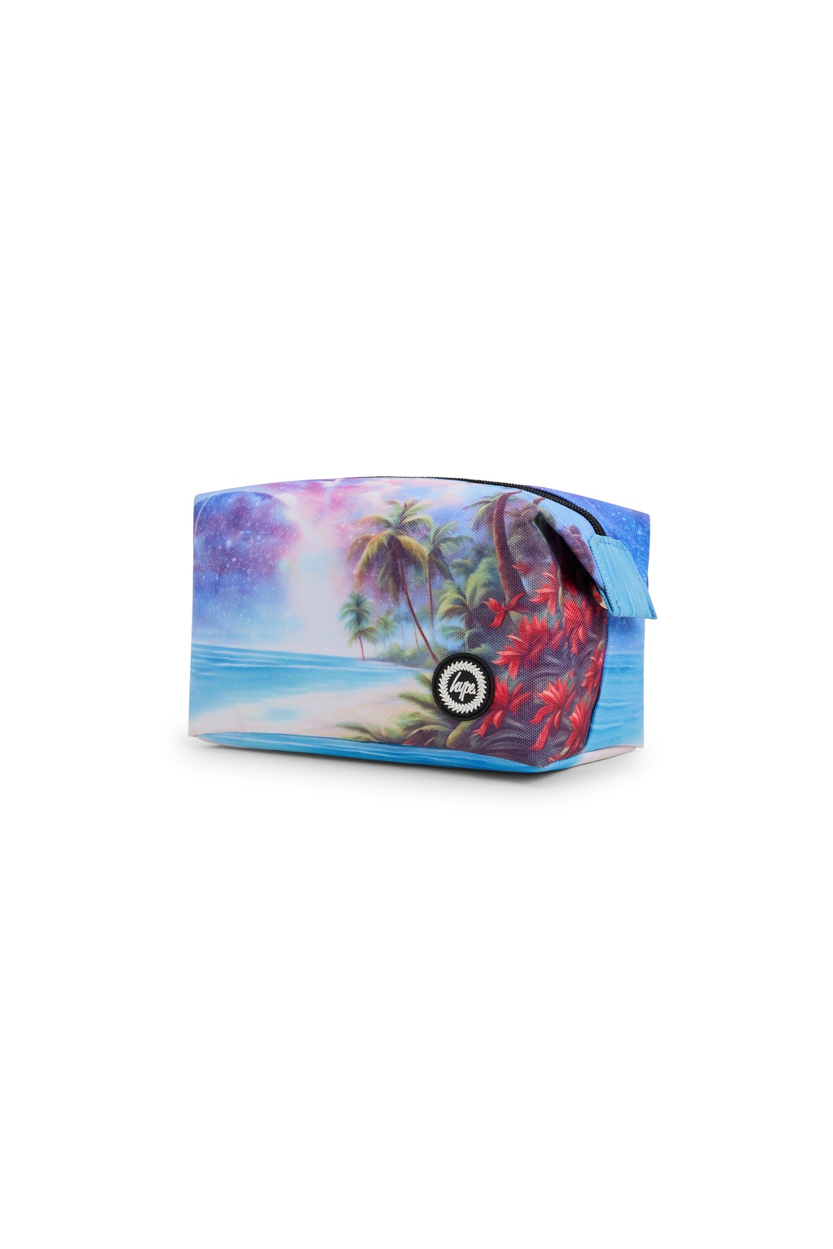 Hype Tropic Space pencil case front view — vibrant print and durable build