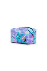 Hype Purple & Green Starfish pencil case front view — vibrant print and durable build