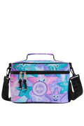 Lunch Bag Large Insulated Purple & Green Starfish