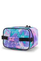 Hype Purple & Green Starfish insulated lunch bag — durable materials built for daily school life