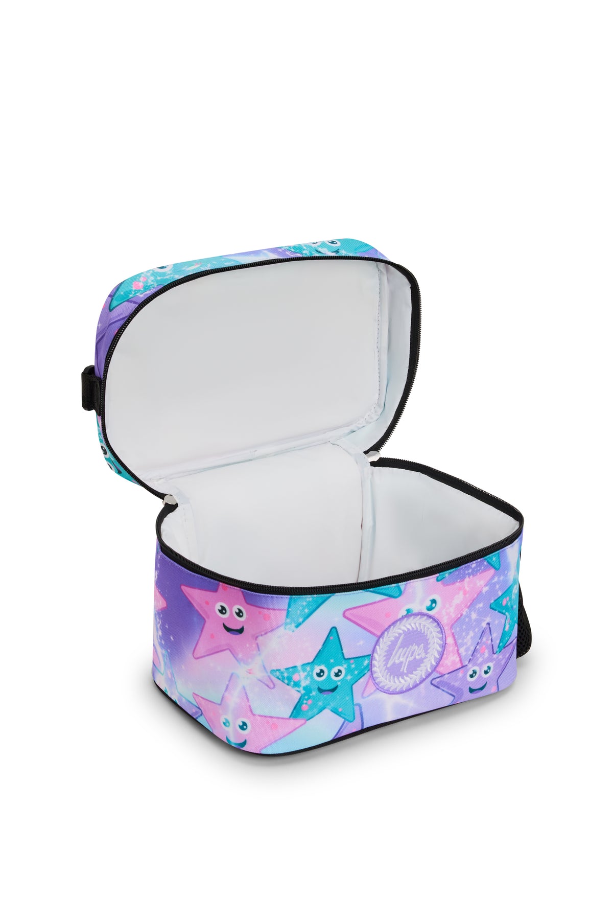 Hype Purple & Green Starfish insulated lunch bag — additional view, trendy school accessory UAE