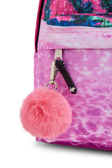 Hype Pink Palms backpack — school essential with iconic Hype branding