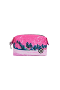 Pencil Case Large Pink Palms