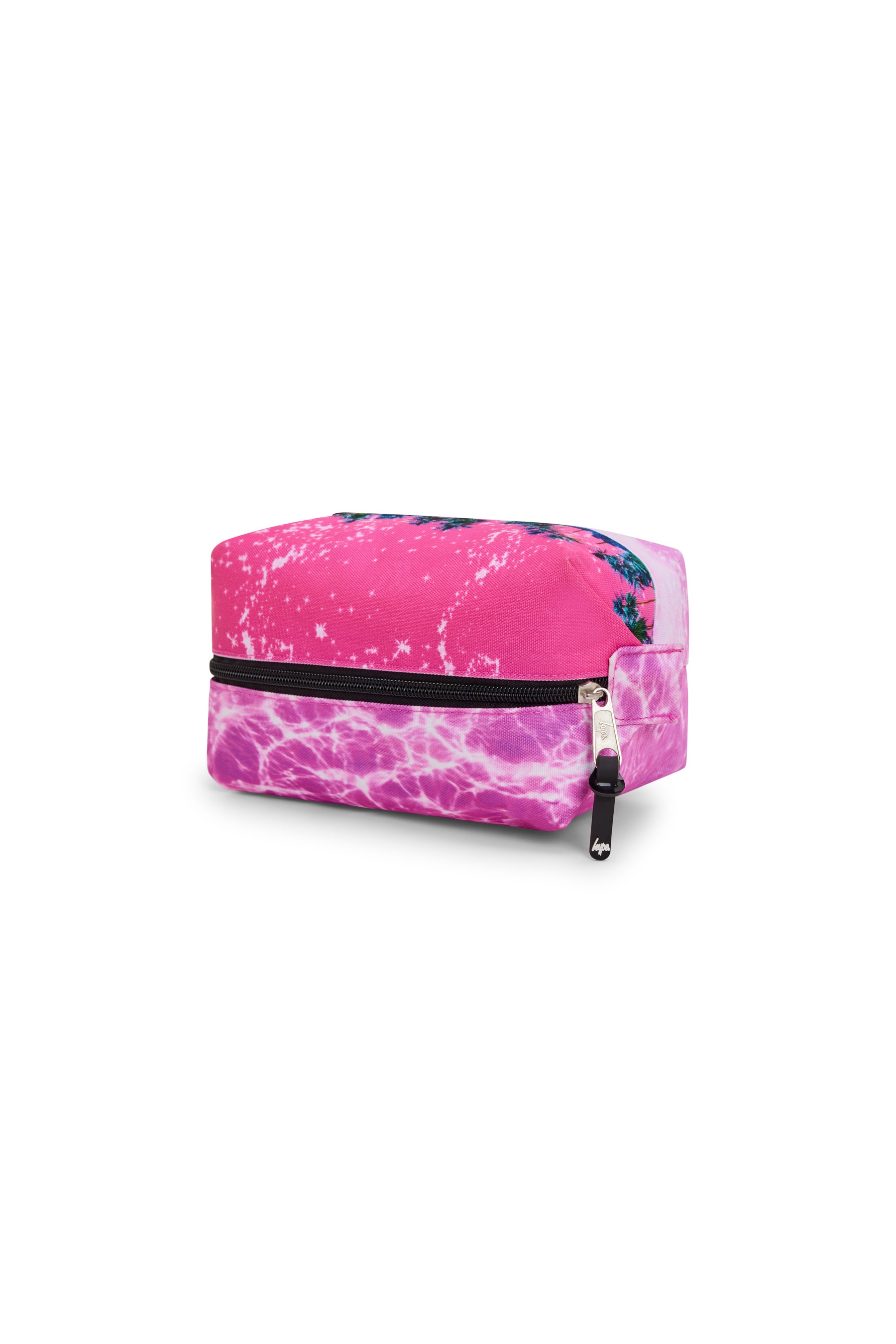 Hype Pink Palms pencil case — school essential with iconic Hype branding