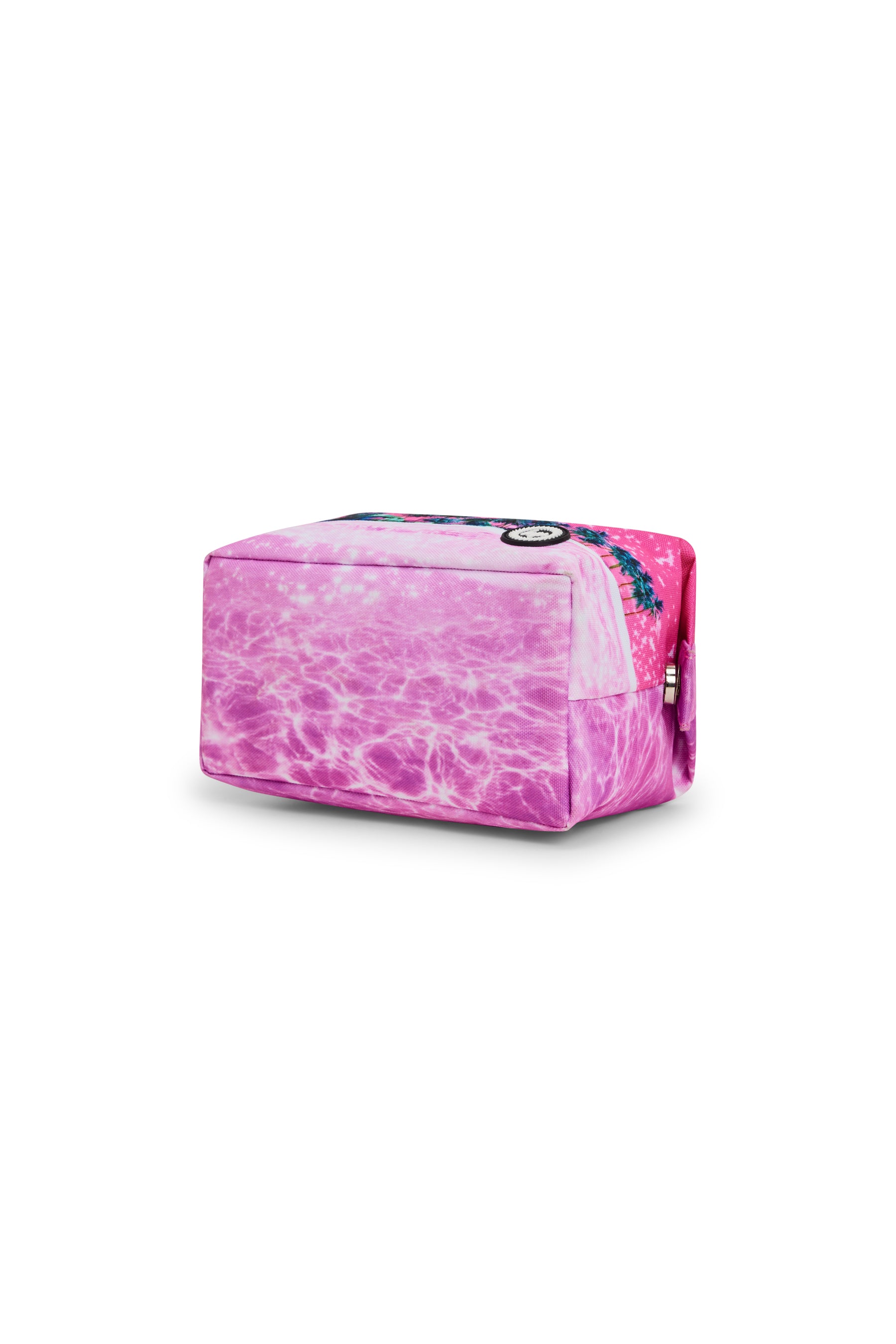 Hype Pink Palms pencil case — durable materials built for daily school life