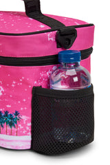 Hype Pink Palms insulated lunch bag — school essential with iconic Hype branding