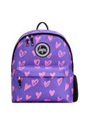 Backpack Iconic Purple & Pink Scribble Heart