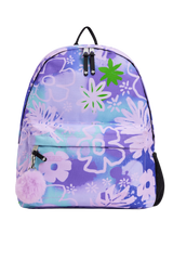 Backpack Iconic Purple Floral Doodle