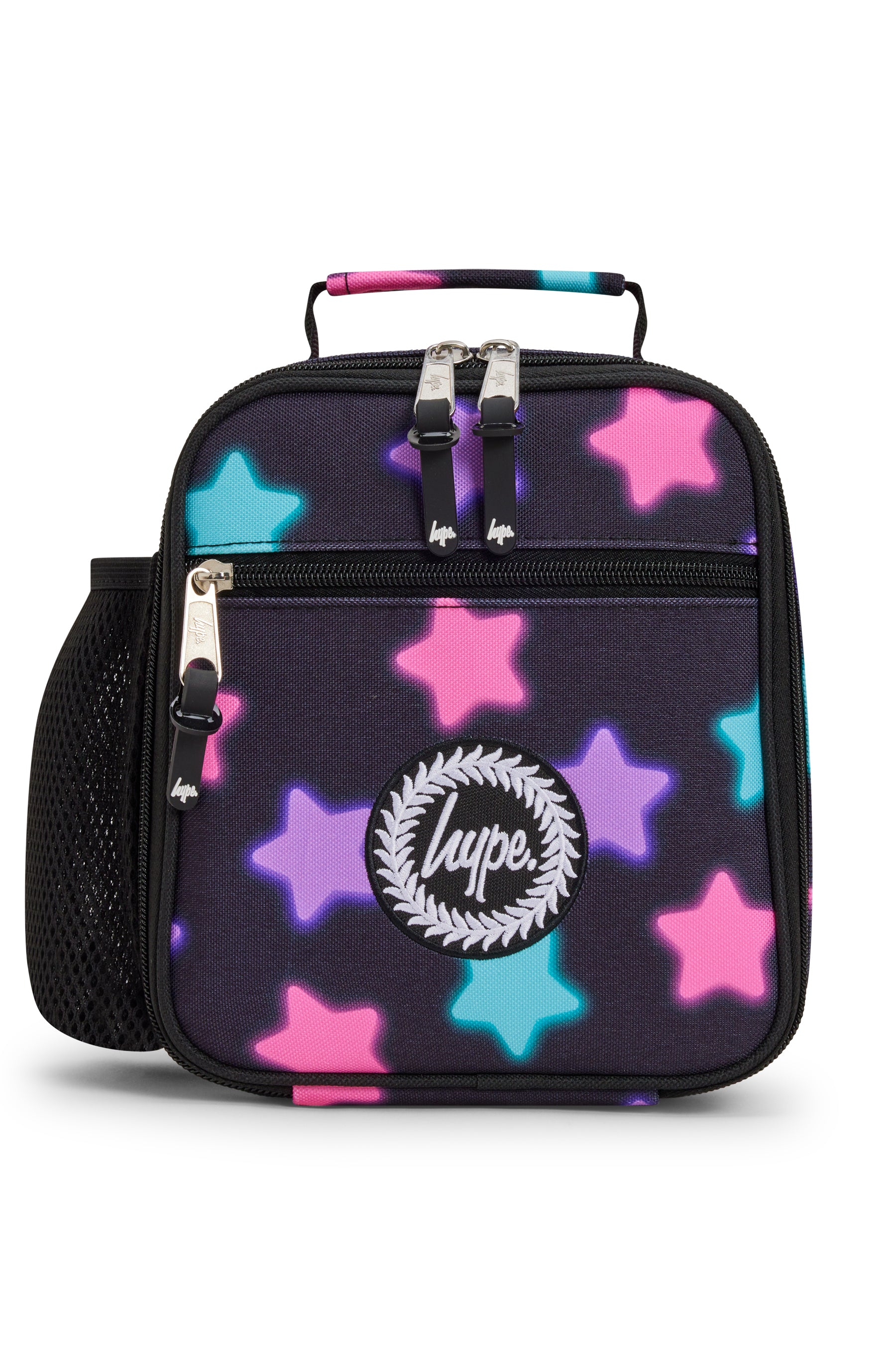Lunch Bag Insulated Black Star Glow