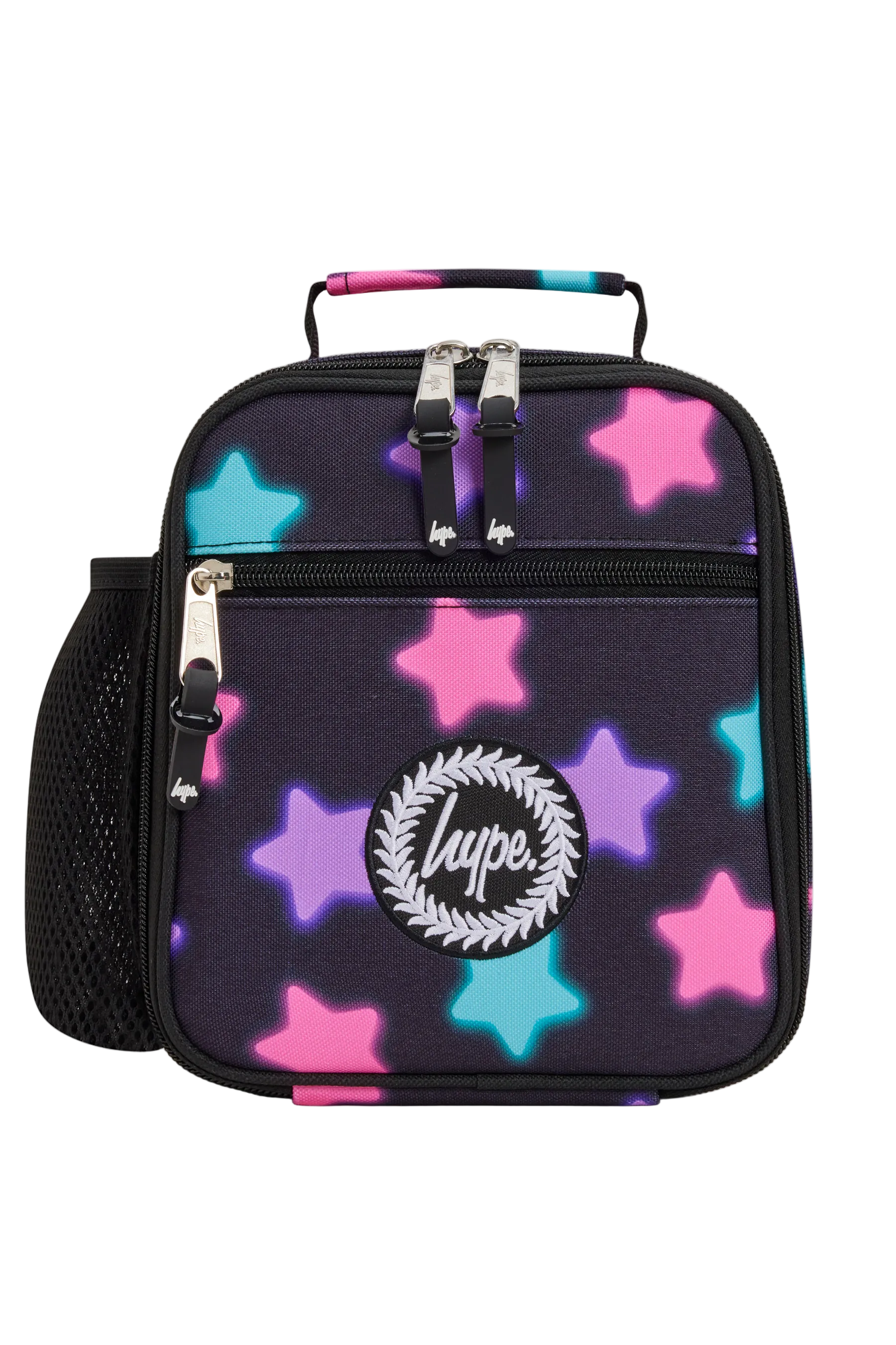 Lunch Bag Insulated Black Star Glow