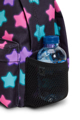 Hype Black Star Glow mini backpack lifestyle shot — school-ready and on-trend