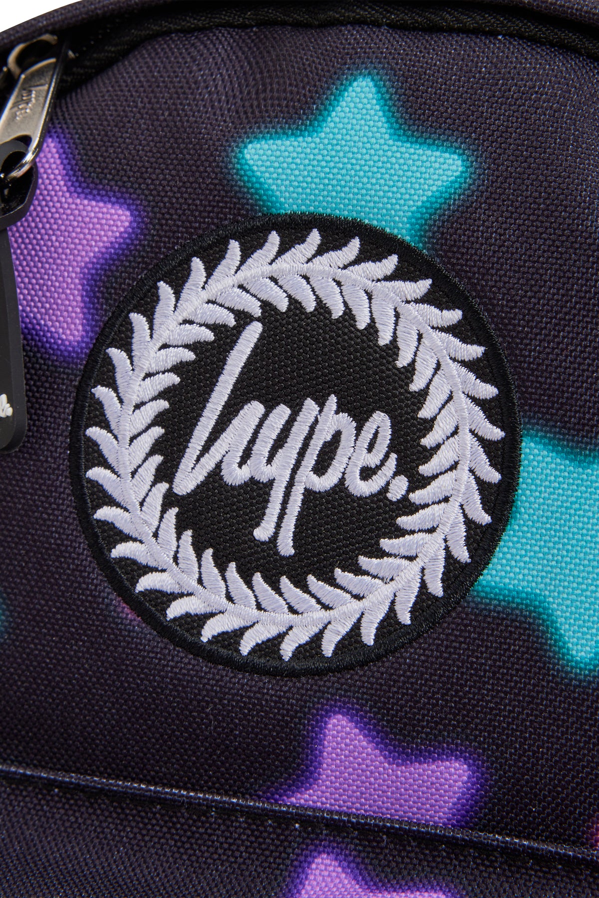 Hype Black Star Glow mini backpack — school essential with iconic Hype branding